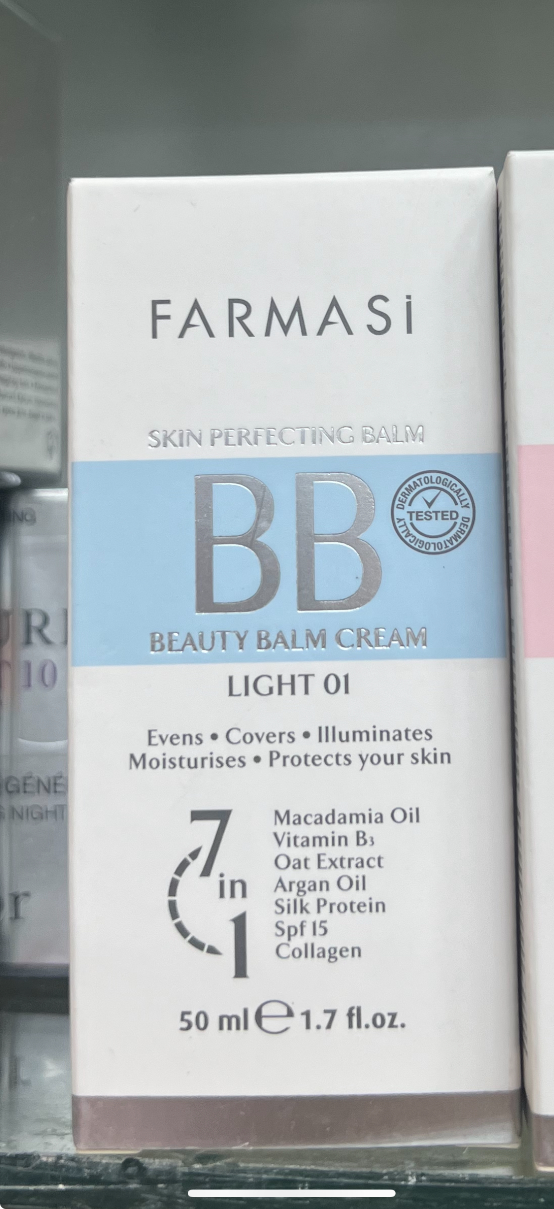BB کرم ۵۰ میل Farmasi | پوشش سبک و آرایش طبیعی روزانه
